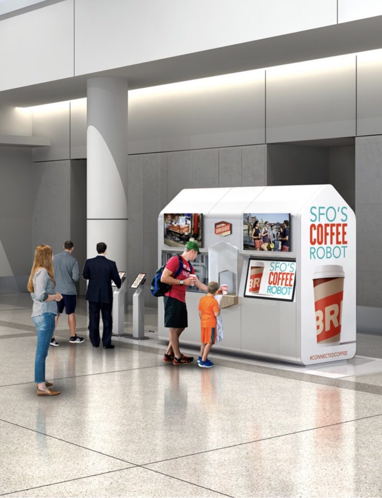 AI Robot Coffee Machine Baristas