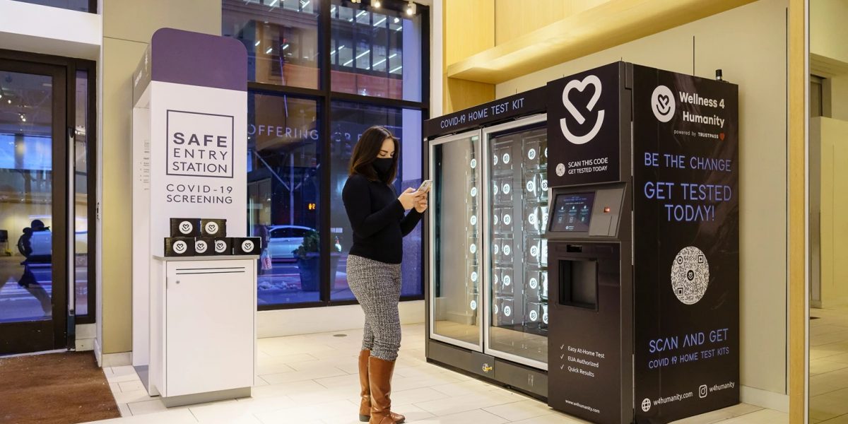 Dispense Antigen Rapid - Vending Machine