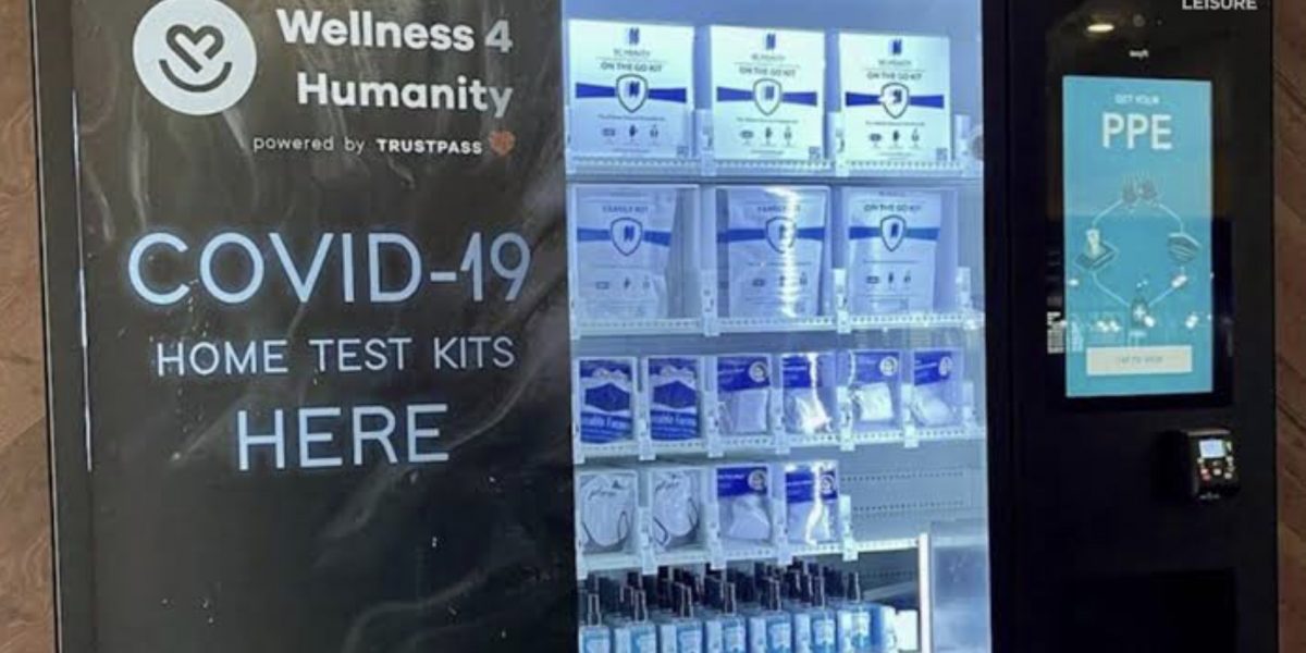 Vending Machine Antigen Rapid Test Kits For COVID-19 to Manage Workplace Omicron Cases