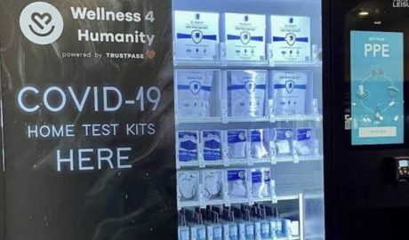 Vending Machine Antigen Rapid Test Kits For COVID-19 to Manage Workplace Omicron Cases