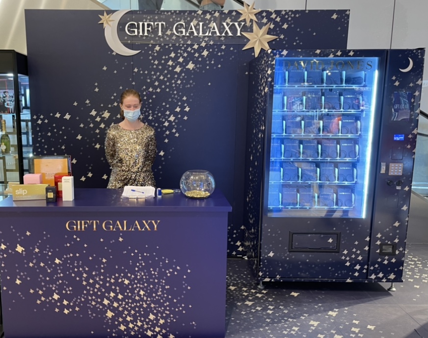 Custom Vending Machine Wrap Brand Activations